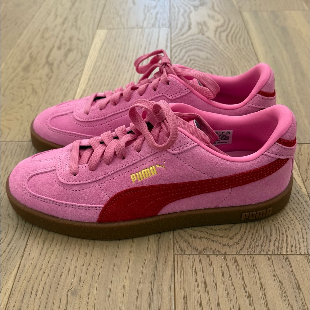 NEW Pink Suede Puma Palermo Sneakers